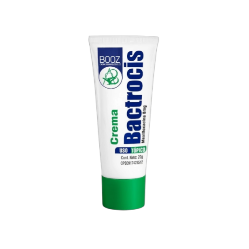 Bactrocis Moxifloxacina Crema 8Mg x 20Gr. Booz