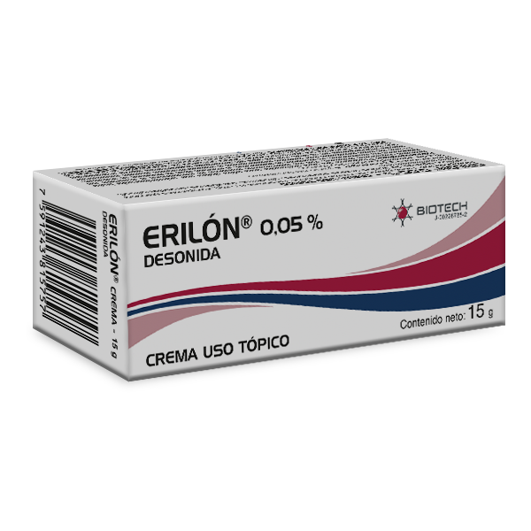 Erilon Desonida 0.05% Crema 15gr - Biotech