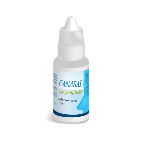 Fanasal Nafazolina Pediátrico Solución Nasal 15 ml Quim-Far