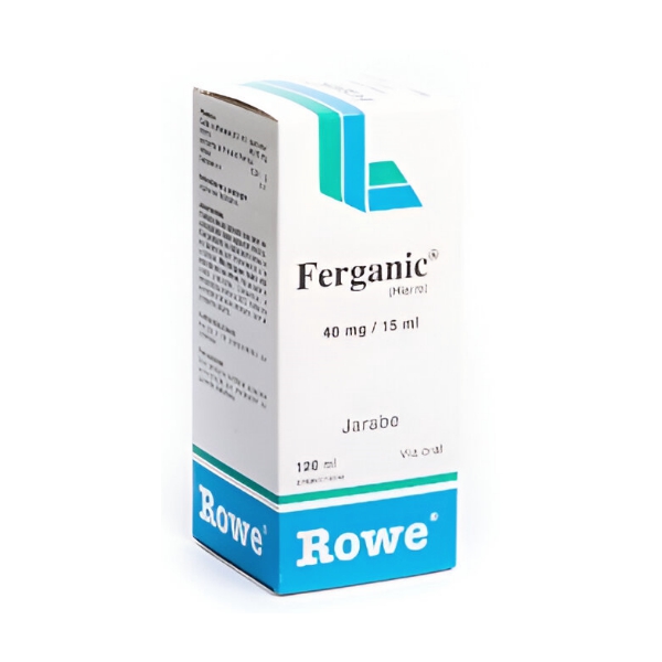 Ferganic Hierro Jarabe Adulto 120 ml - Rowe