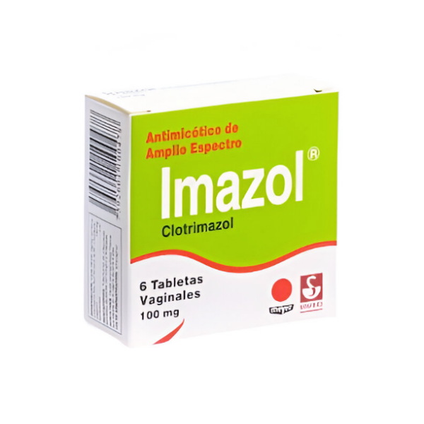 Imazol Clotrimazol 100mg x 6 Cápsulas Vaginales - Siegfried