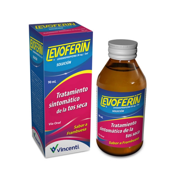 Levoferin Levodropropizina Jarabe 30mg/5ml 90ml Vincenti