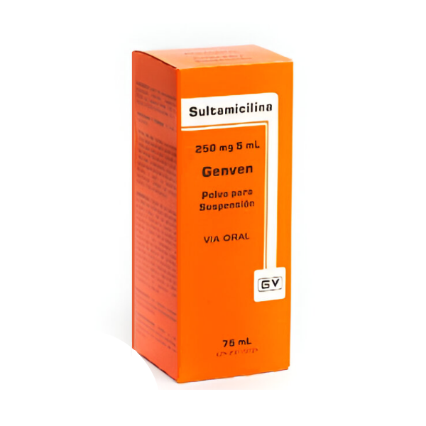 Sultamicilina Polvo Para Suspensión 250mg/5ml 75ml Genven