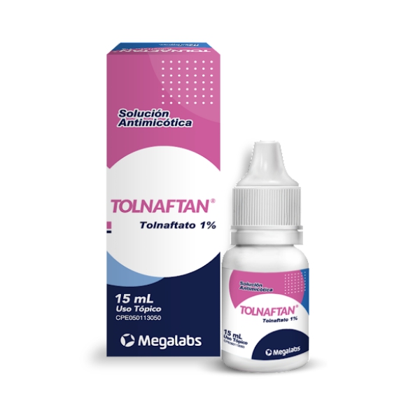 Tolnaftan Tolnaftato 1% Solución 15 ml Klinos
