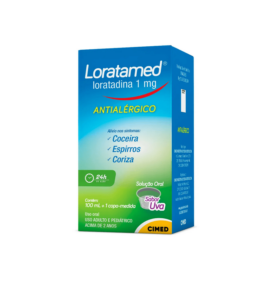 Loratamed Loratadina Jarabe 1mg/ml x 100ml - Cimed