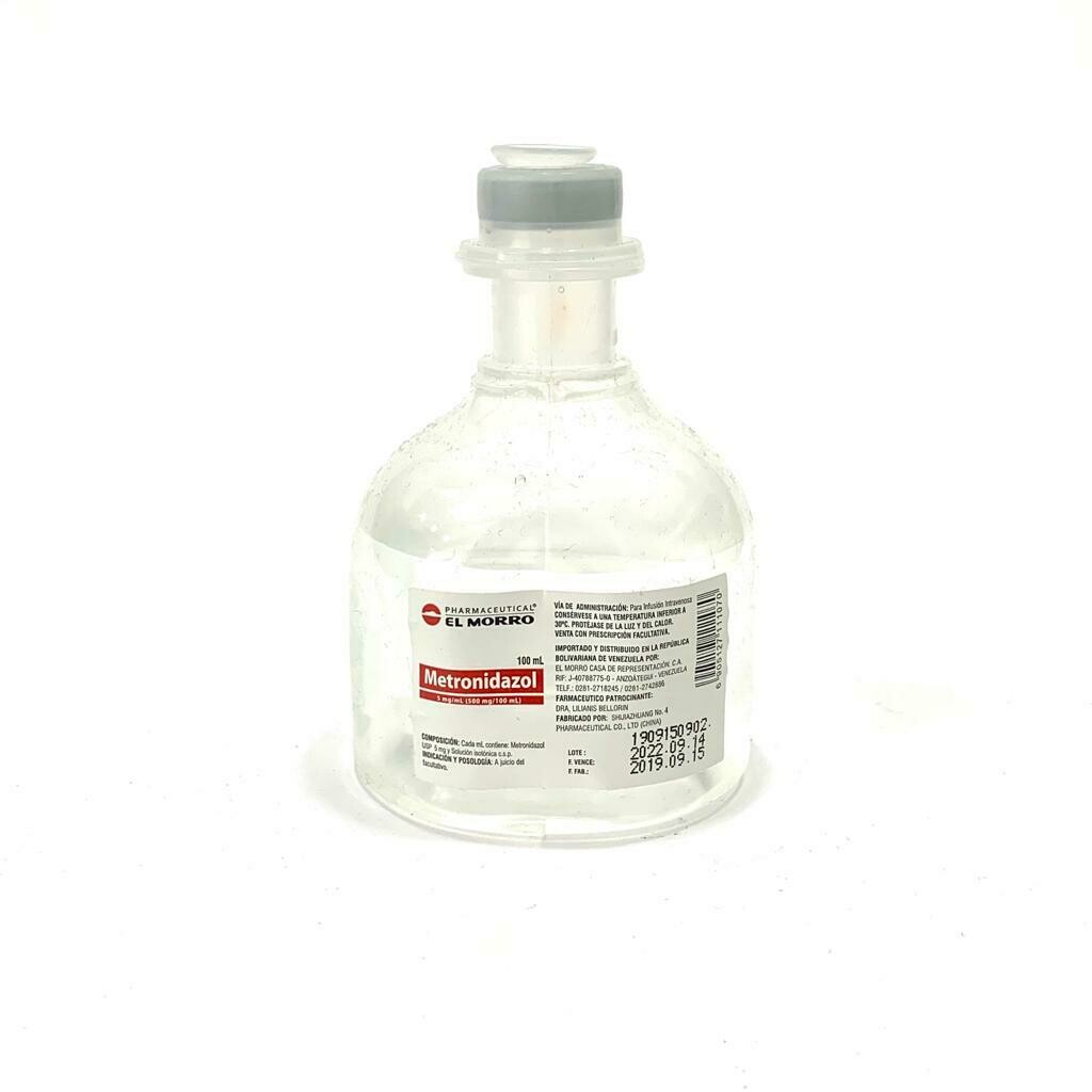 Metronidazol Ampolla 500mg/100ml IV El Morro