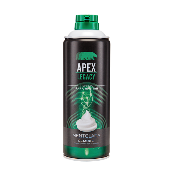 Apex Legacy Espuma Para Afeitar For Men Mentolada 414ml