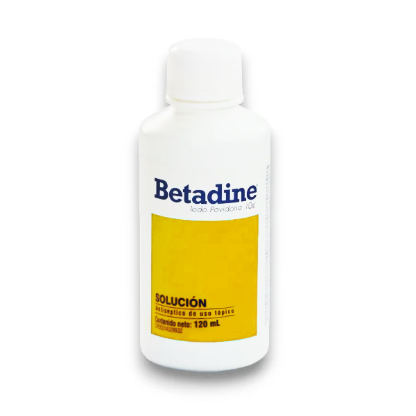 Betadine Iodopovidona 10% Solución 120Ml - Farma