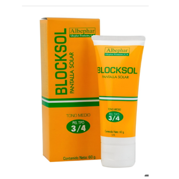 Blocksol Protector Solar Tono Medio x 60 g - Albephar