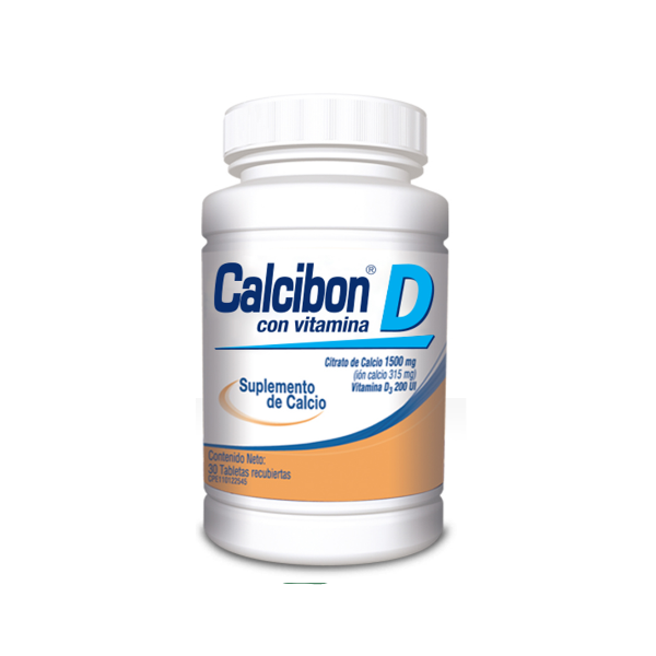 Calcibon D Calcio + Vitamina D x 30 Tabletas - Farma - Farmadon - La ...