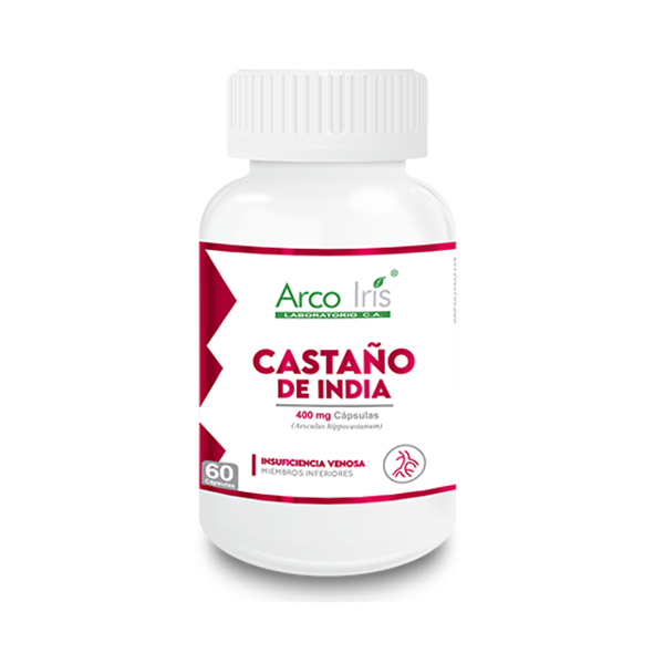 Castaña De Indias 400mg x 60 Cápsulas - Arco Iris
