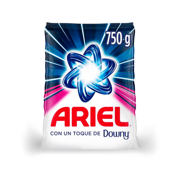 Detergente en Polvo Ariel Downy 750g