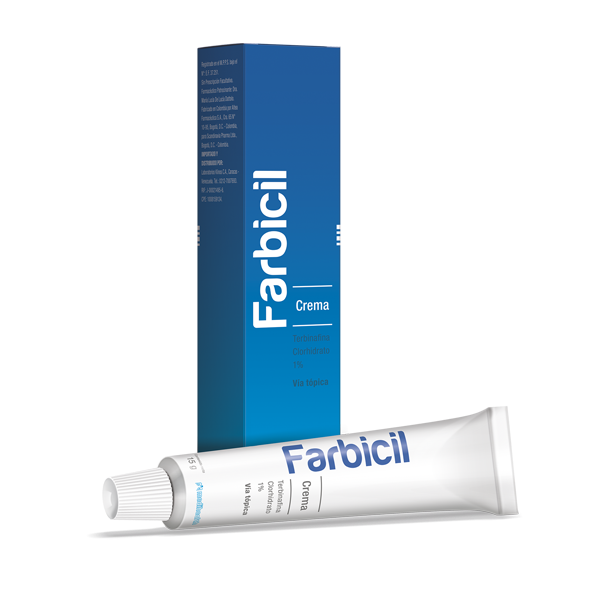 Farbicil Terbinafina 1% Crema Tópica x 15g - Medihealth