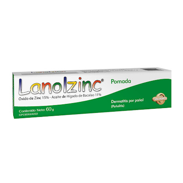 Lanolzinc Pomada 60gr - Valmorca
