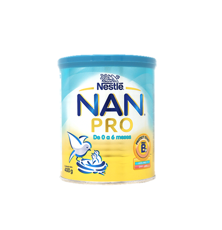 Nan Pro Fórmula Láctea 0-6M 400g