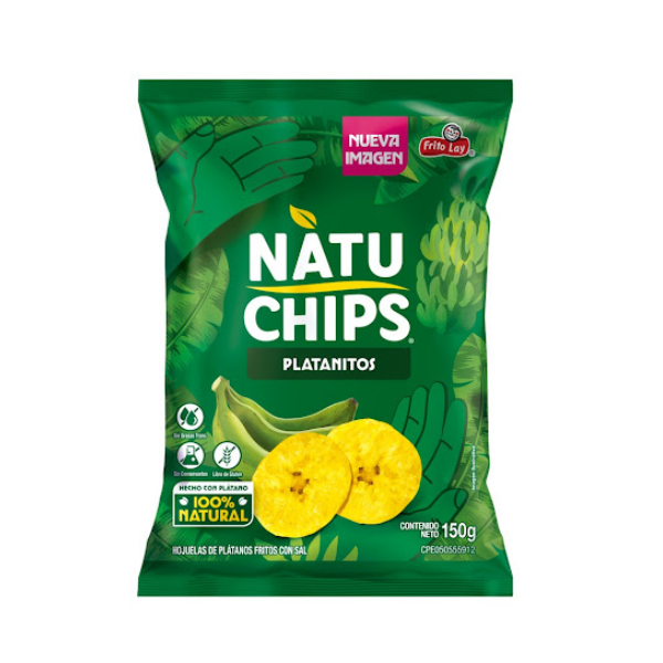 Natuchips Platanitos 150g