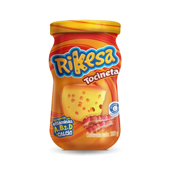Rikesa Cheddar Y Tocineta 300g
