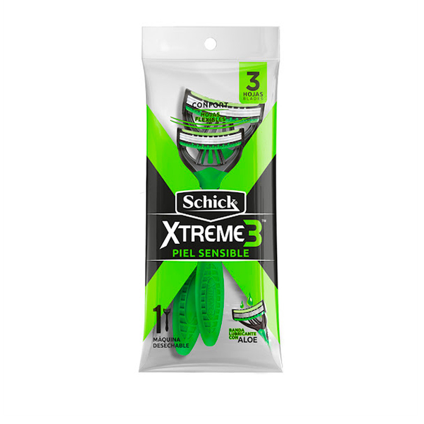 Schick xtreme-3 Afeitadora 3 Hojillas