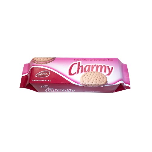 Caledonia Charmy Galletas Fresa 192gr - Imagen 3