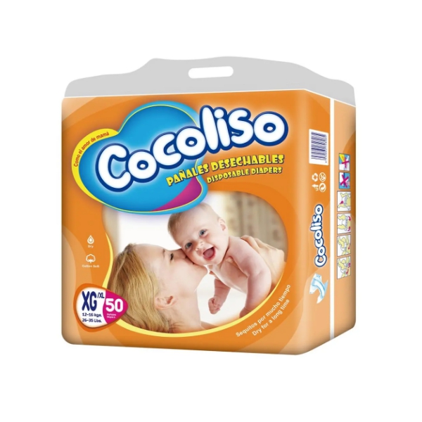 Cocoliso Pañal Talla XG/XL x 50 Unidades
