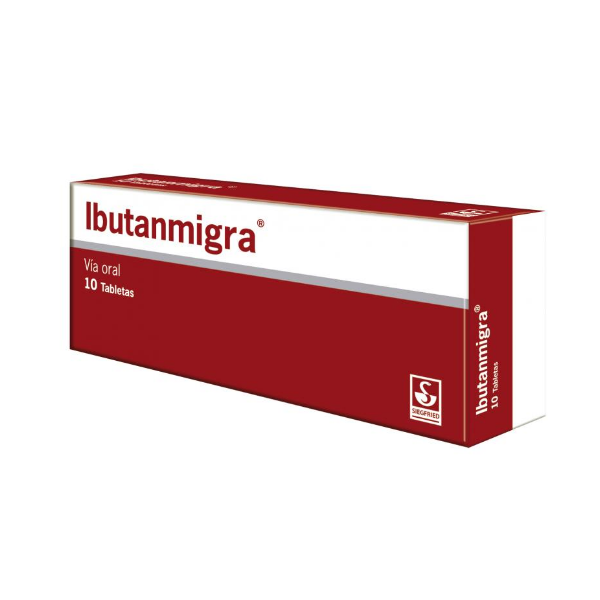 Ibutanmigra Ibuprofeno+ Cafeína+ Dihidroergotamina X10 Tabletas - Siegfried