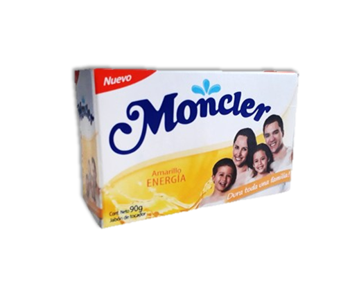 Moncler Jabón Amarillo Energía x 90g