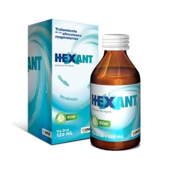 Hexant Ambroxol Jarabe Adulto 30mg/5ml 120 ml Klinos