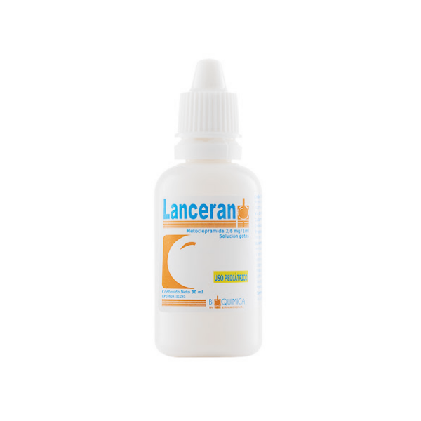 Lanceran Metoclopramida En Gotas Pediátrico 2.6mg/1ml 30ml Bioquimica