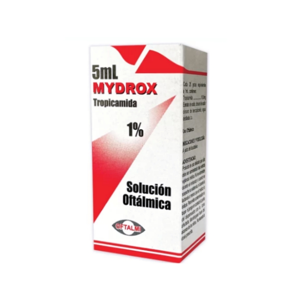 Mydrox Tropicamida Solución Oftálmica 1% 5ml Oftalmi