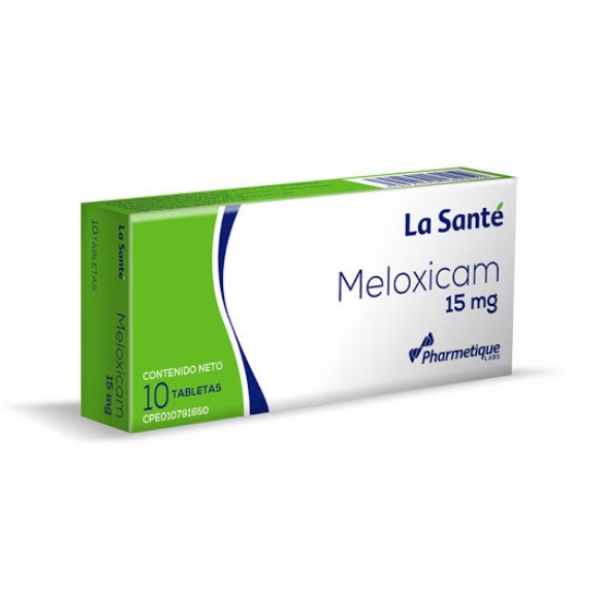 Meloxicam 15mg x 10 Tabletas - La Santé