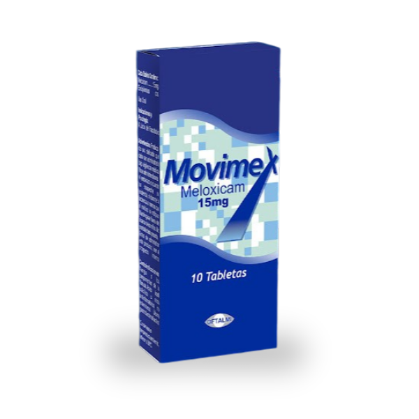 Movimex Meloxicam 15mg x 10 Tabletas - Innova
