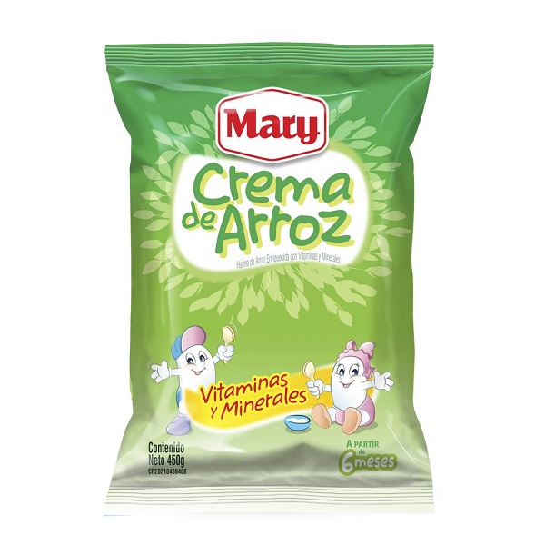 Mary Crema De Arroz Bolsa 450g