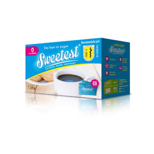 Sweetest Endulzante x 25 Sobres