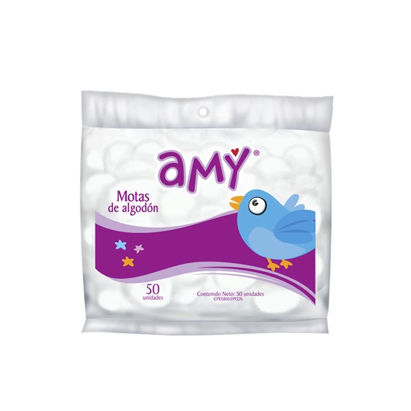 Algodón X 50 Motas - Amy