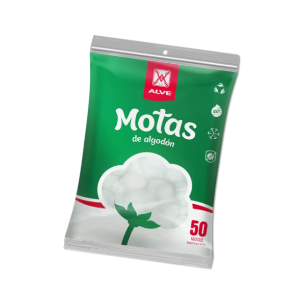Algodón X 50 Motas - Alve