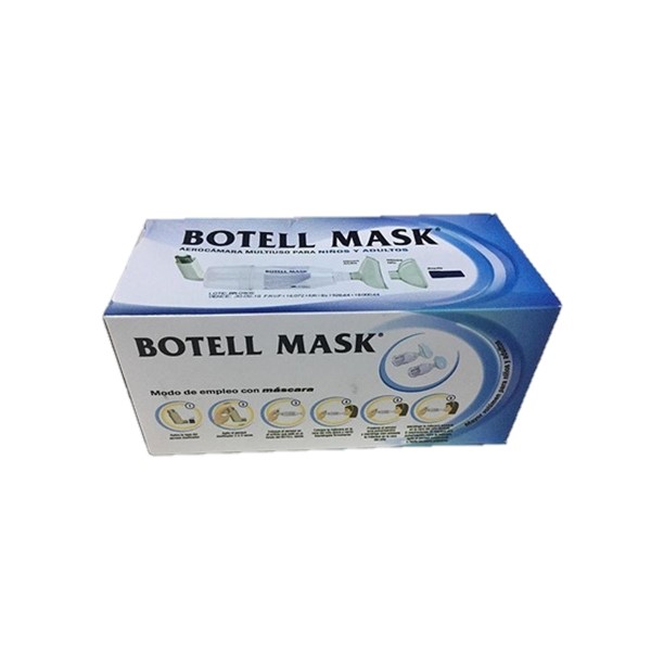 Botell Mask Aerocámara Adulto/Pediátrico