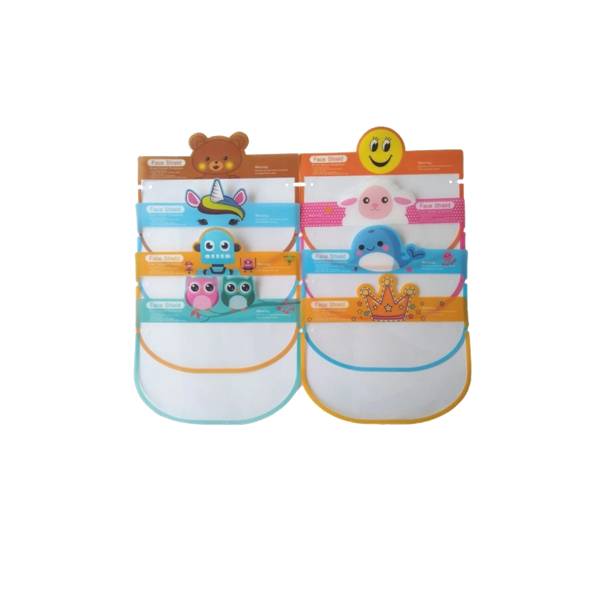 Careta Face Shield Niños Variadas