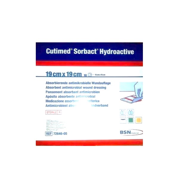 Cutimed Sorbact Hydroactive (19cm x 19cm) - BSN Medical