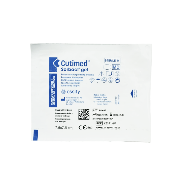 Cutimed Sorbact Gel (7.5cm x 7.5cm) - BSN Medical x 1 Unidad