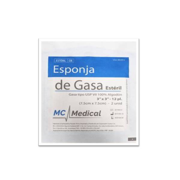 Gasa Estéril (3 x 3) MC Medical