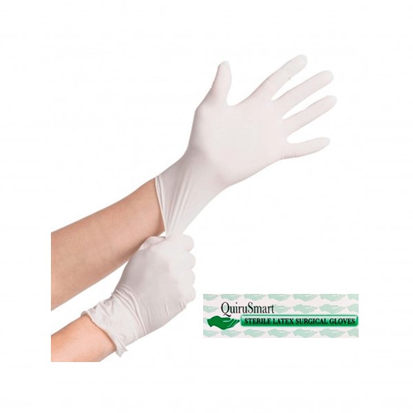 Guantes Quirúrgicos Talla 8 Quirusmart