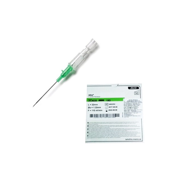 Jelco G-18 I.V Smiths Medical