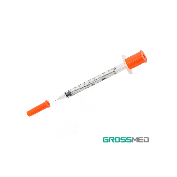 Jeringa 1 ml 30G x 1/2 Grossmed
