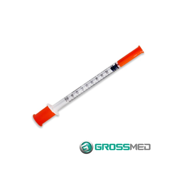 Jeringa 1 ml 30G x 1/2 Grossmed