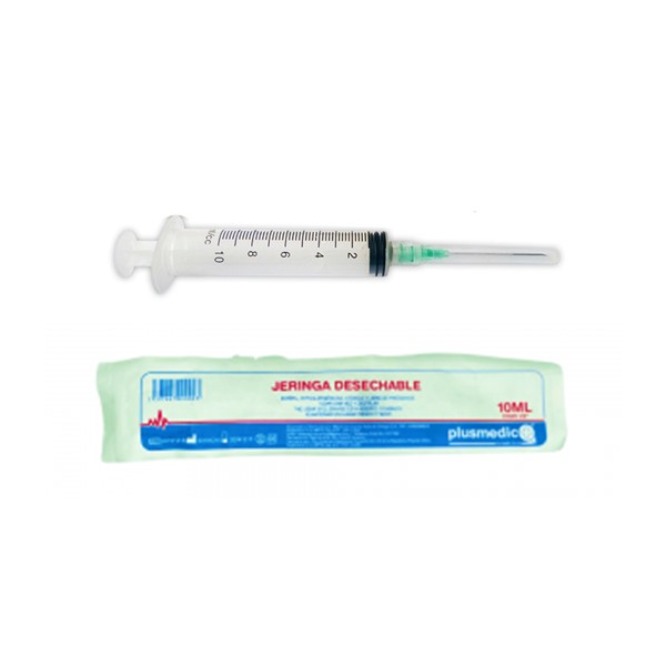 Jeringa 10 ml Plusmedic