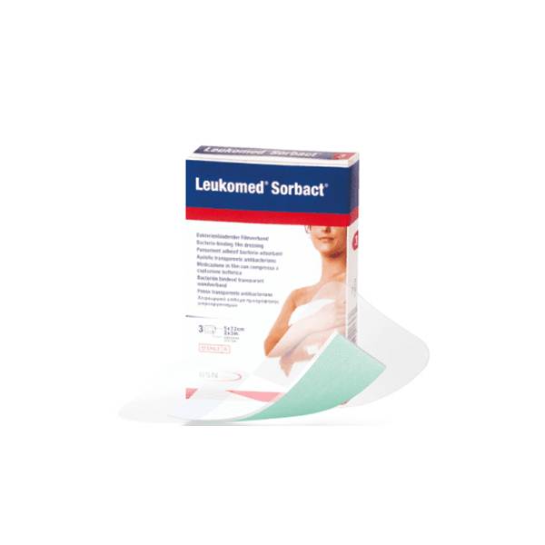 Leukomed Sorbact 8 cm x 10 cm X 1 Unidad - BSN Medical