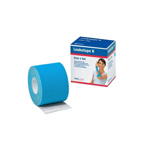 Leukotape K Banda Elástica Adhesiva Azul 5cm x 5m - BSN Medical