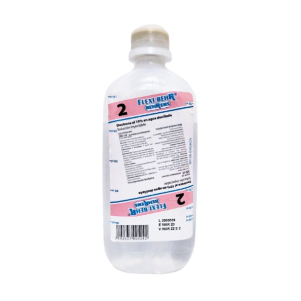 Solución N-2 Dextrosa Al 10% 500 ml Behrens