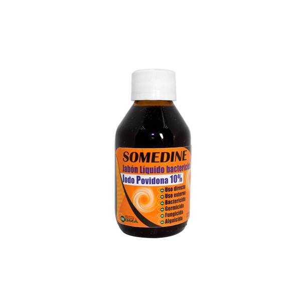 Somedine 10% Jabón Líquido 120 ml Soma