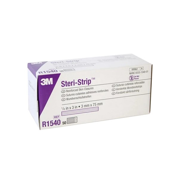 Sutura Cutánea Adhesiva Steri-Strip 3mm x 75mm R1540 3M